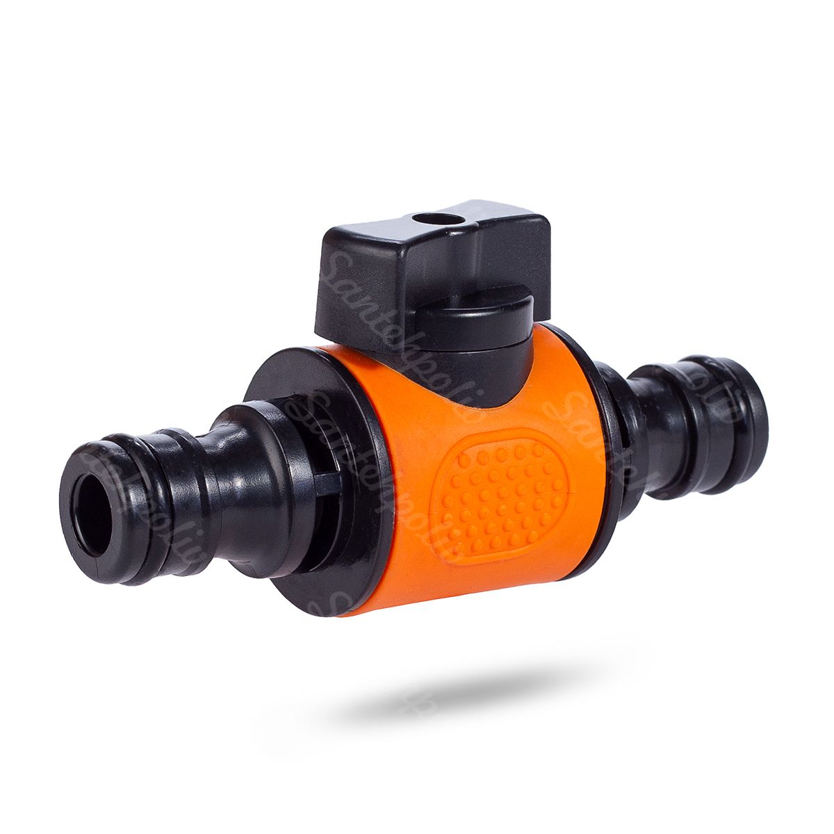 Двусторонній адаптер з запірним краном (25/250)