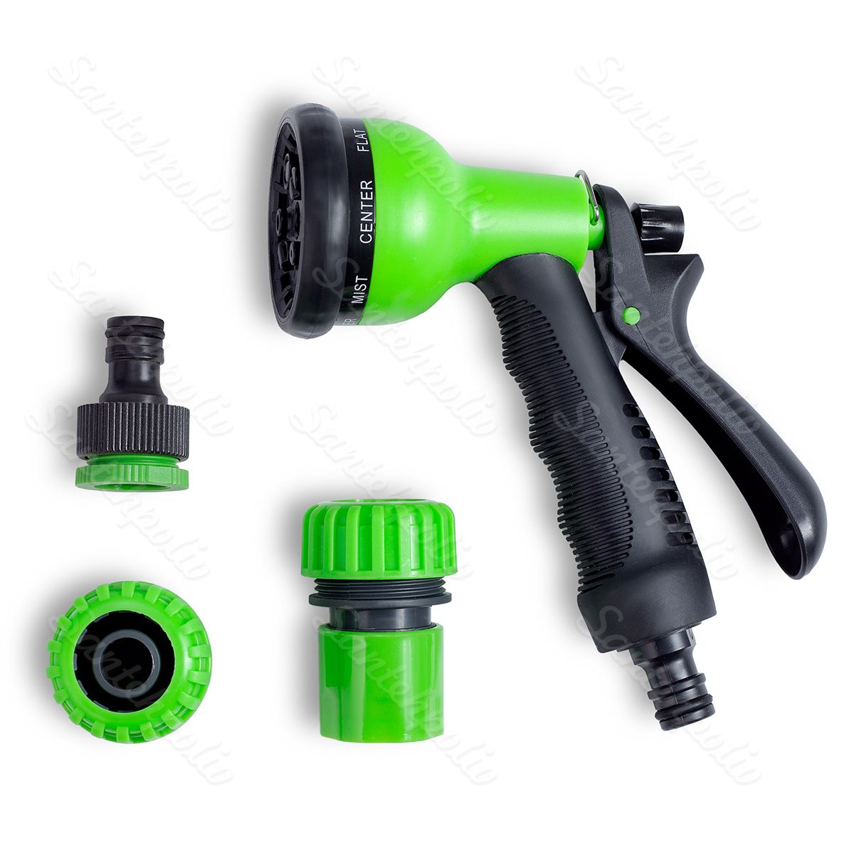 Комплект 3/4" з 7-позиційним пістолетом (помаранчевий)