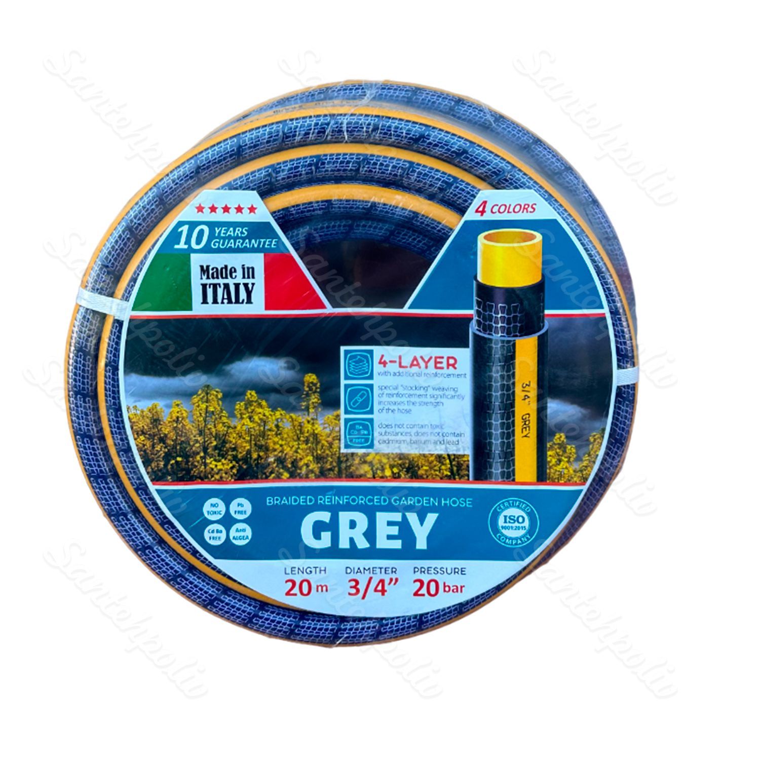 Шланг поливальний "Grey" 3/4"